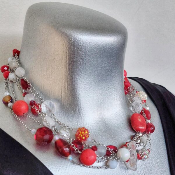 Statement Collection - Holly Jolly - Six Strand Necklace