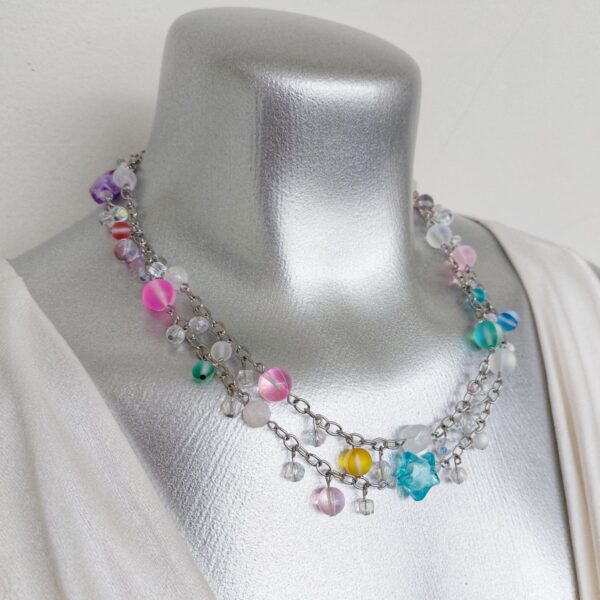 Retro Christmas Light Collection - Chain Long Strand Necklace