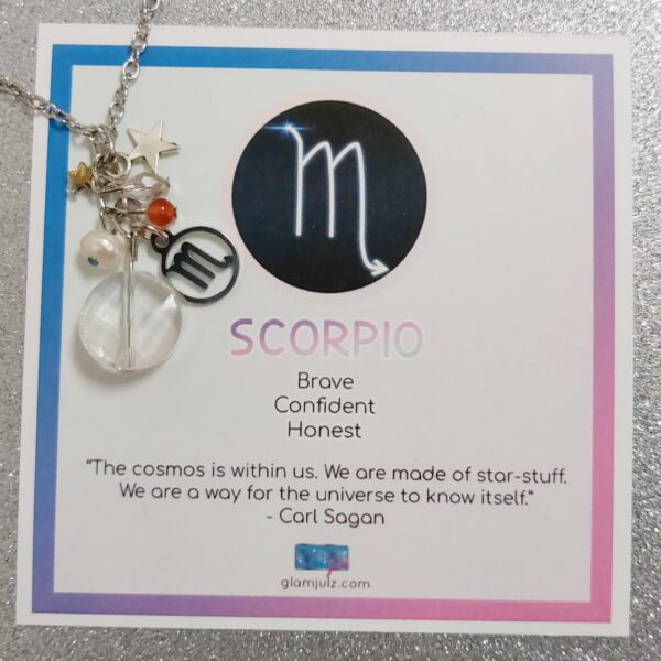 Zodiac Necklace - Scorpio