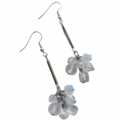 Catch A Falling Star Collection - Meteor - Cluster Drop Earrings