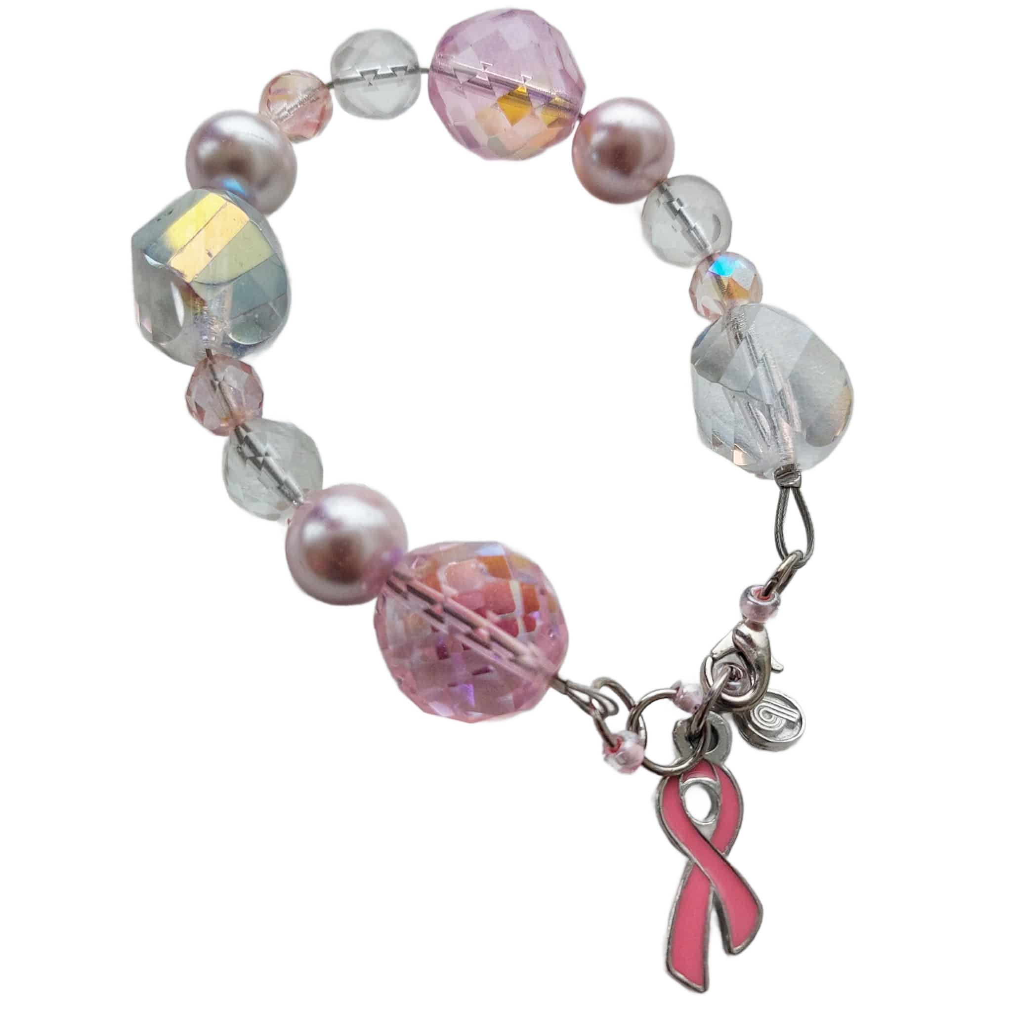 Pink Vintage Julz - circa 2000-2010 - Bracelet - Pink Ribbon