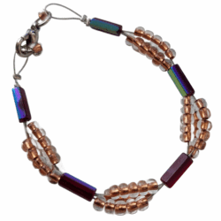 Vintage Julz - circa 2002 - Seed Bead Bracelet - Connected