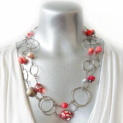 Vintage Julz - circa 2010 - Chain Necklace/Belt - Circles