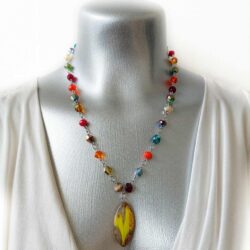 Not Who She Was Collection - Rise Gently - Pendant Necklace