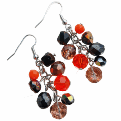 Everyday Is Halloween - Noir Enchanté - Chunky Chain Earrings