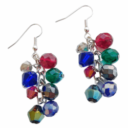 Victorian Goth Collection - Shadow & Silk - Chunky Chain Earrings