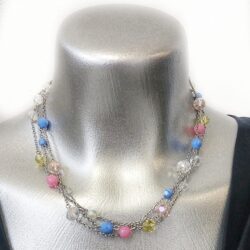 Winter Couture Atelier Collection - Sugarplum Shimmer - Three Strand Necklace