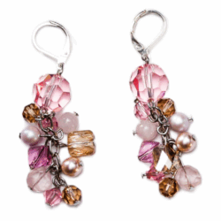 glamjulz Luxe Collection - Kyoto Blossom Cascading Earrings