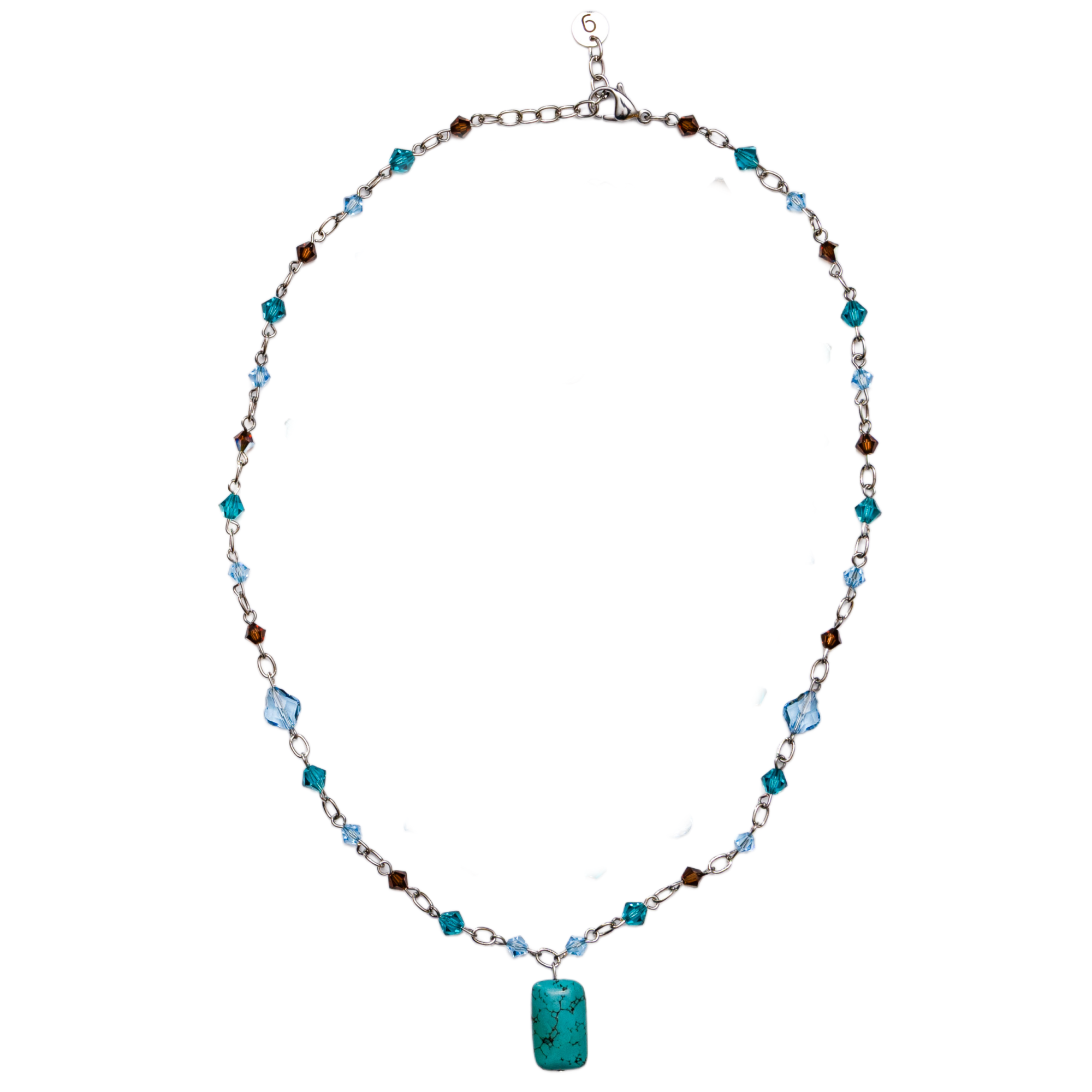 glamjulz Luxe Collection - Tides of Bora - Petite Pendant Necklace