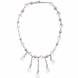 glamjulz Luxe Collection - Alpine Opulence Fringe Pendant Necklace