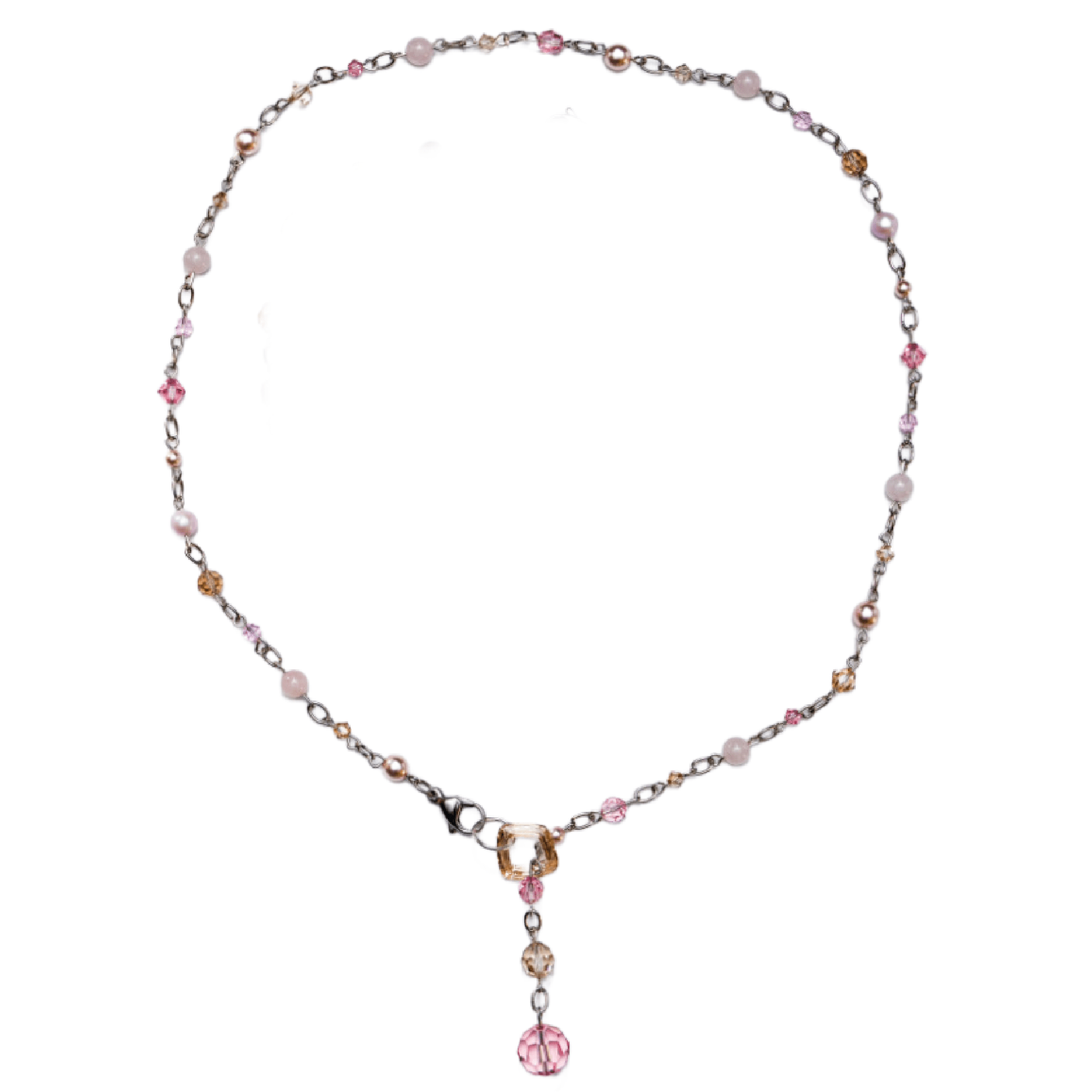 glamjulz Luxe Collection - Kyoto Blossom Drop Necklace