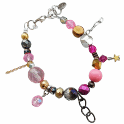 glamjulz Pink Collection - Shabby Chic Bracelet