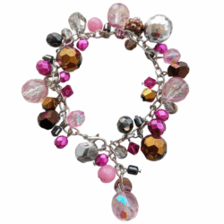 glamjulz Pink Collection - Statement Bracelet
