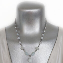 The Blank Canvas Collection - Before Anything Drop Necklace