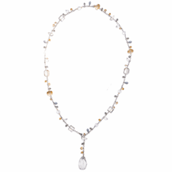 glamjulz Luxe Collection - Jökull Solstice Double Wrap Pendant Necklace