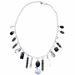 glamjulz Luxe Collection - Dubai After Dark Mirage Droplet Necklace