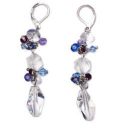 glamjulz Luxe Collection - Réveillon Lumière Cascading Pendant Earrings