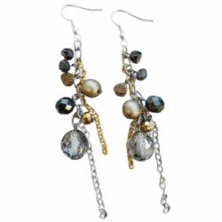 glamjulz Silver Collection - Shoulder Dusters