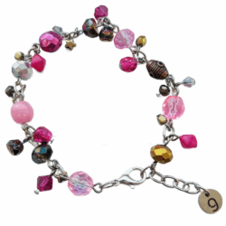glamjulz Pink Collection - Bijoux Bracelet