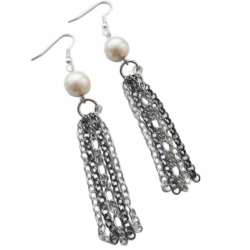 Pearls Gone Wild Collection - Truth or Dare  - Tassel Earrings