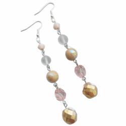 Sugar Cookie Collection - Cozy Socks - Long Beaded Earrings