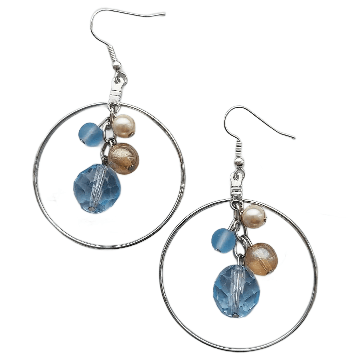 April Showers Collection - Splash - Hoop Earrings