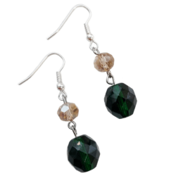 Evergreen Elegance Collection - Quiet Luxury - Double Drop Earrings