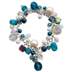 Rise Like The Tide Collection - Foam & Light - Chain Long Strand Bracelet