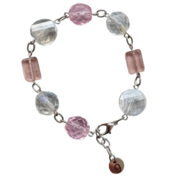 The Bubblegum Pop Collection - Retro Heart Club - Chain Link Bracelet