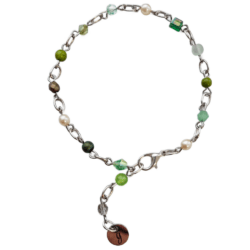 Evergreen Elegance Collection - Timeless Bloom - Dainty Bracelet