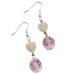 Sunrise Goddess Collection - Aurora Blush - Double Drop Earrings