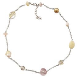 Sunrise Goddess Collection - Apricot Glow - Single Strand Necklace