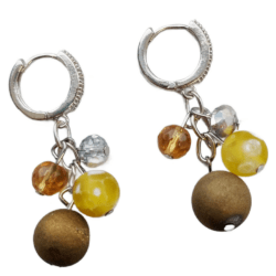 Bold & Brilliant Collection - Shine Anyway - Hoop Drop Earrings