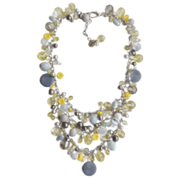 Hello Sunshine Collection - Sun-Drenched - Bib Necklace