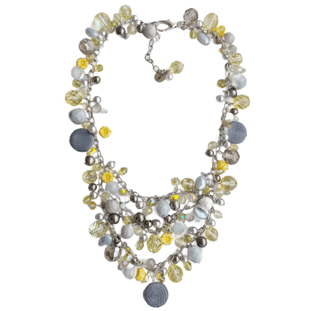 Hello Sunshine Collection - Sun-Drenched - Bib Necklace