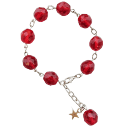 Seven Sisters Friendship Bracelet - Red: Kinetic (The Instant Friend)