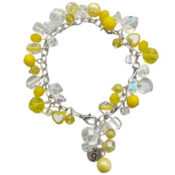 Sunny Days - Yellow Brick Road - Dainty Chain Long Strand Bracelet