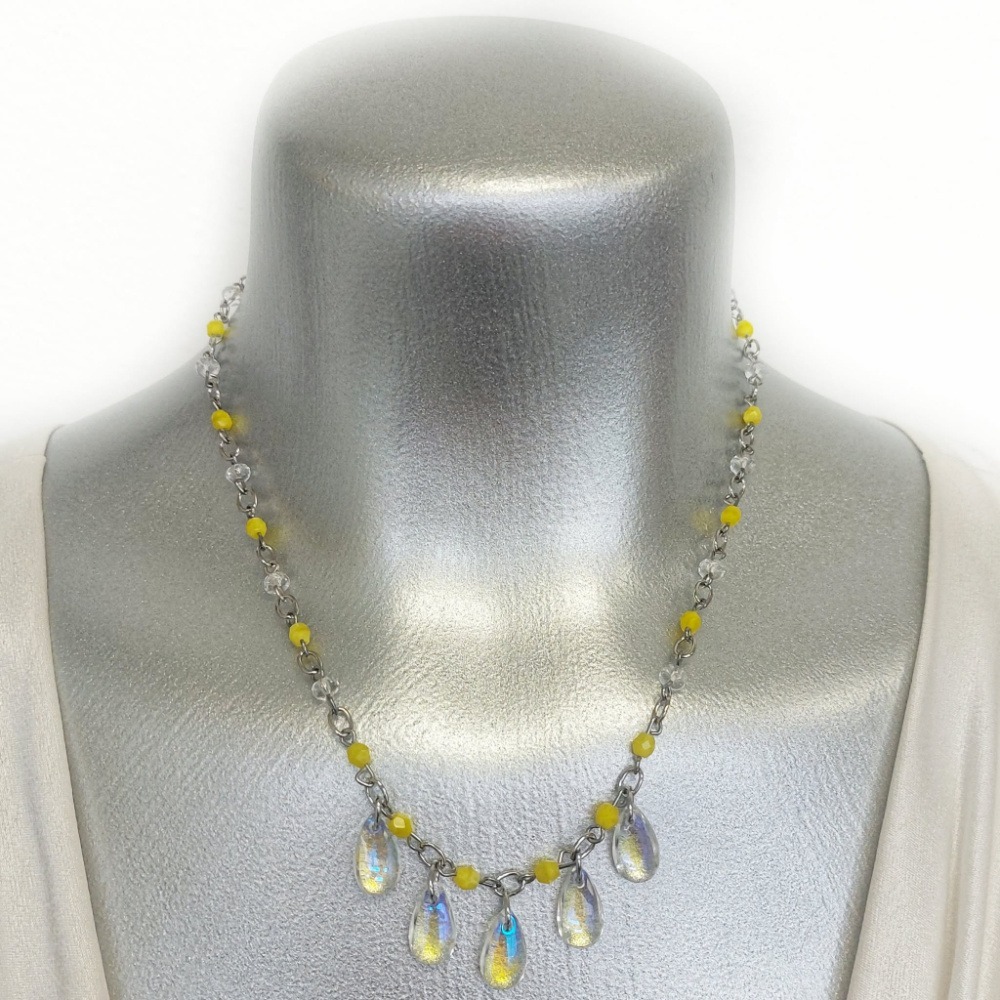 Sunny Days - Catching Rays - Droplet Necklace