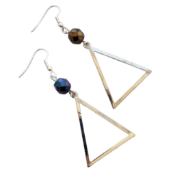 Dark Side of The Moon Collection - Gravity of Grace - Prism Earrings