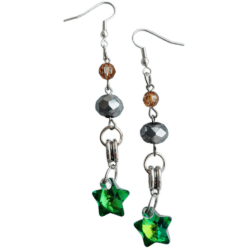 Goddess Star Earrings - The Oracle’s Gaze – Honouring the "Wise Woman" who sees what others miss
