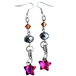 Goddess Star Earrings - The Hidden Truth – Representing the ancient wisdom that was once suppressed and is now rising