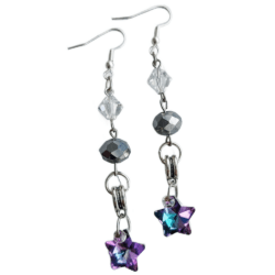 Goddess Star Earrings - The Celestial Rebel – For the one who defies "bad luck" and makes her own fortune