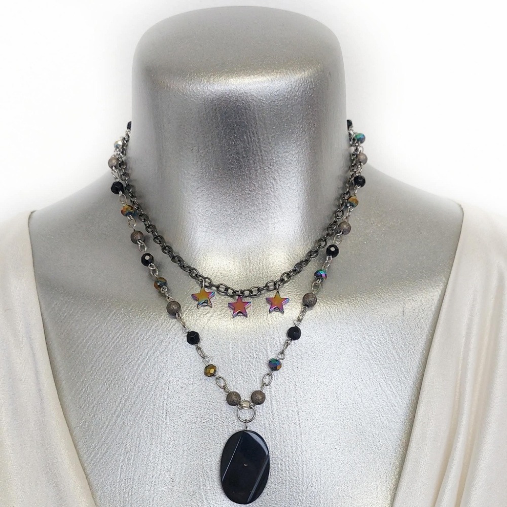 Dark Side of The Moon Collection - Statement Necklace