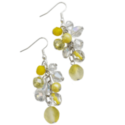 Sunny Days - Citrus Squeeze - Chunky Chain Earrings