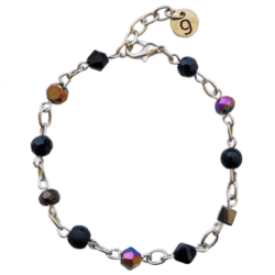 Dark Side of The Moon Collection - Lunar Release - Beaded Links Bracelet