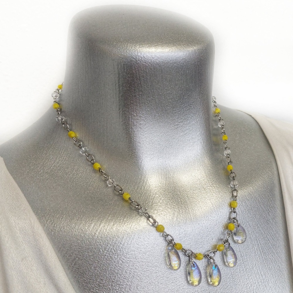 Sunny Days - Catching Rays - Droplet Necklace - Image 2
