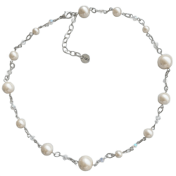 Luminous Wisdom Collection - Graceful Growth - Scattered Pearl Necklace