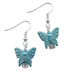 Social Butterfly - Drop Earrings