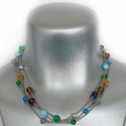 Deep Chronology - Three Strand Necklace