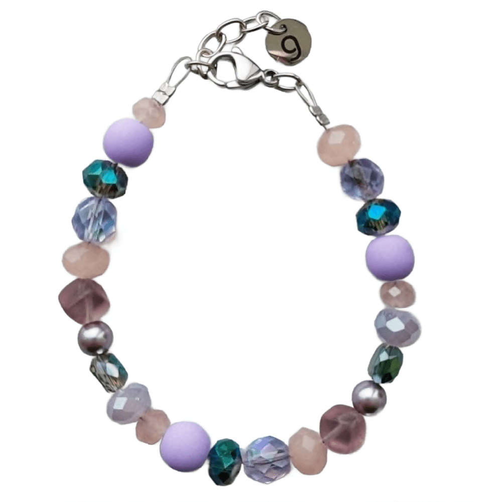The Orchid Miracle Collection - Droplets - Beaded Bracelet